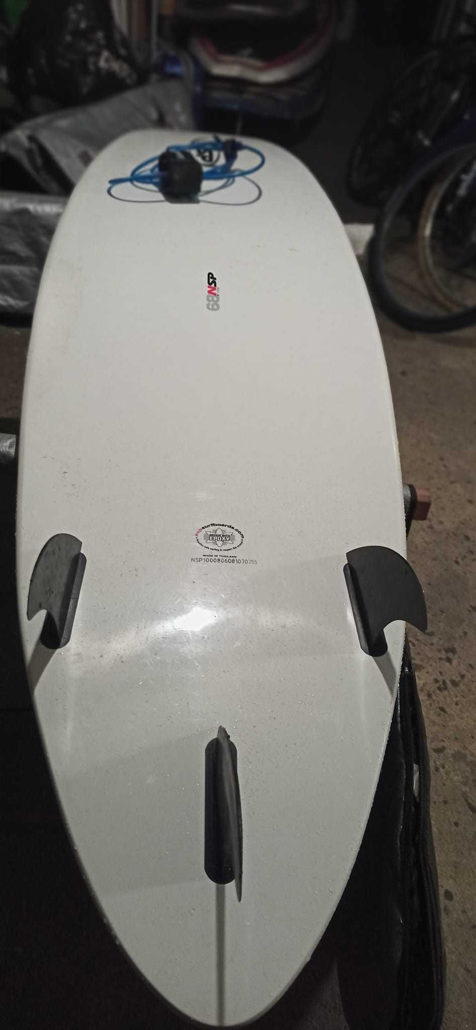 6.6 Evolution 6.8 Malibu Funboard Epoxy NSP Torq prancha surf FCS