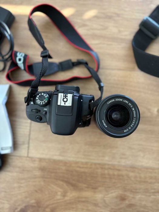 Canon EOS 100D + Lente 18-55mm IS STM – Como nova!