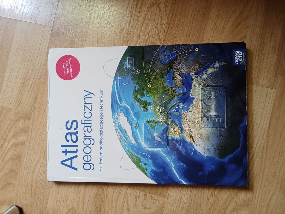 Atlas geograficzny do szkoły średniej.