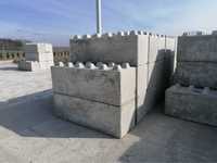 Bloki betonowe lego zasieki boksy 180x60x60