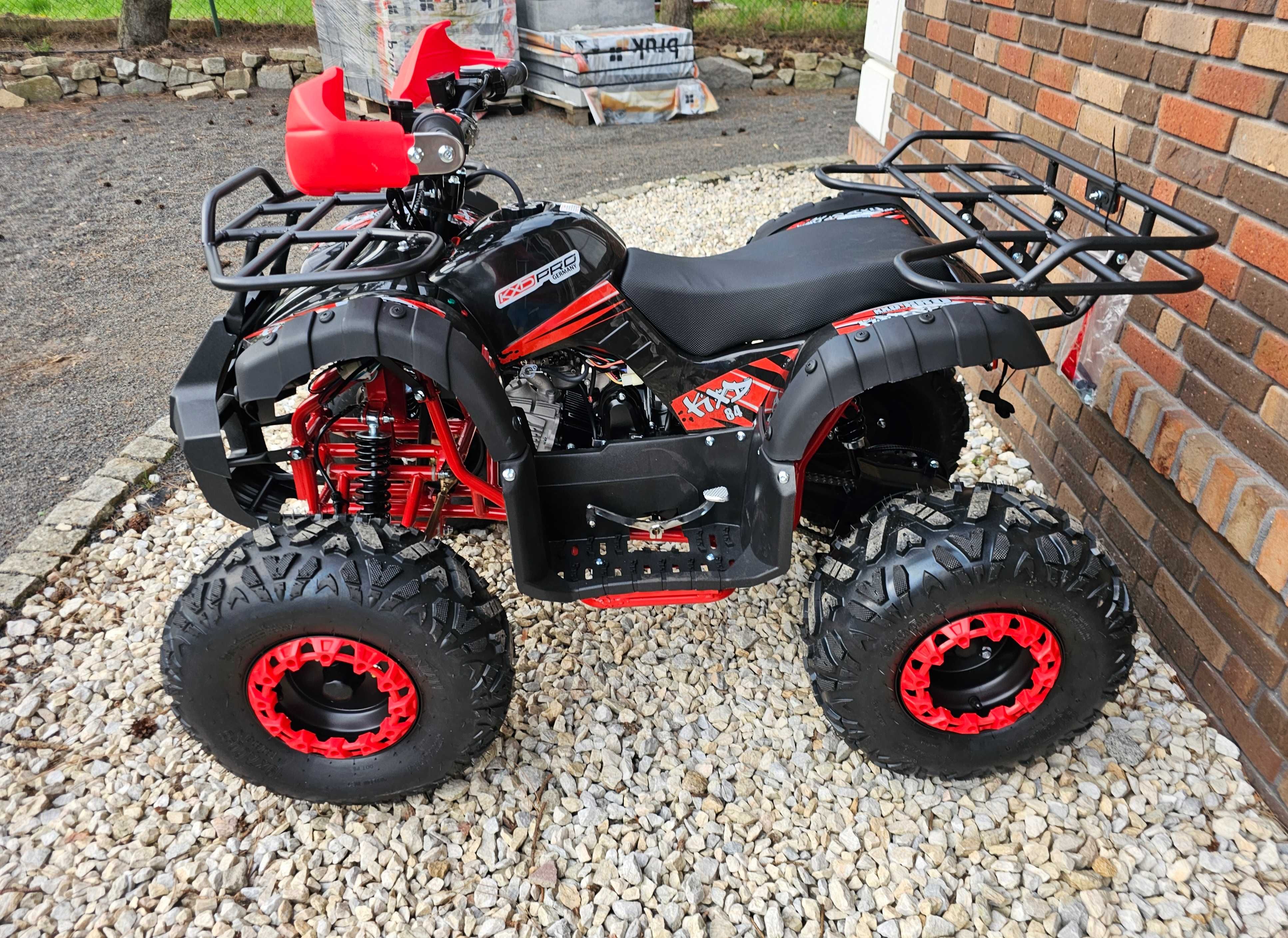 Quad ATV 125cc KXD Nowy z Niemiec Phyton XXL 8" RATY DOWÓZ kład bereta