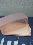 porta bolos retangular tupperware