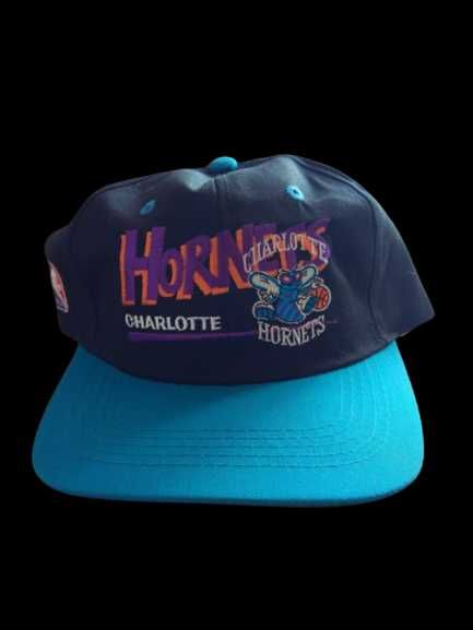 Czapka Charlotte Hornets - lata 90 vintage NBA