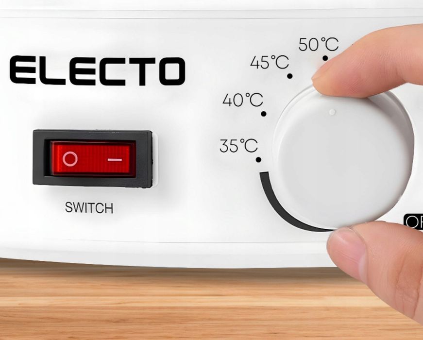 Suszarka do grzybow XXL 6 poziomów termoobieg do owocow MEGA MOC 500W