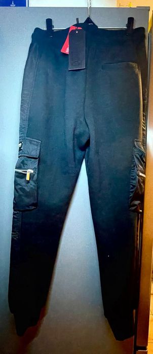 Карго тёплые брюки зима с карманами