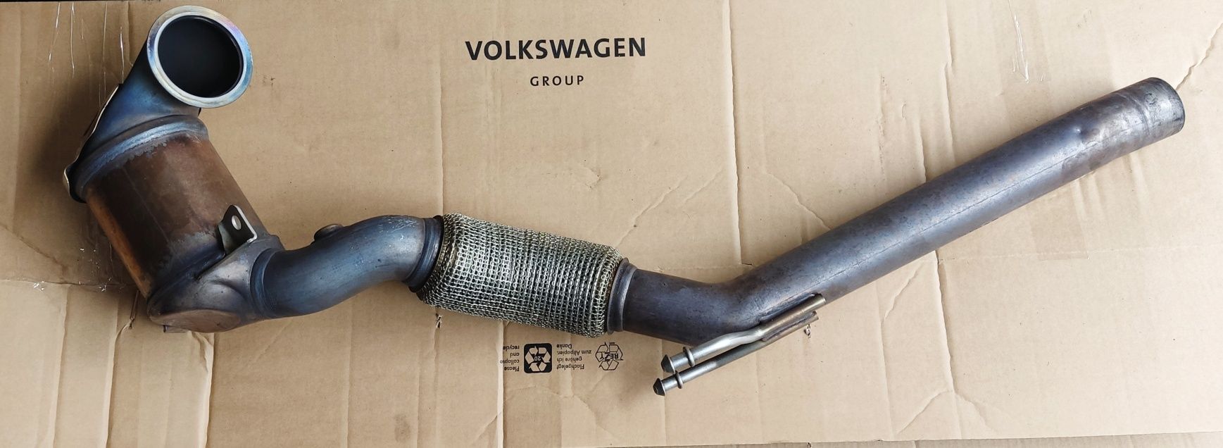 Downpipe, katalizator Golf 7 GTI Clubsport