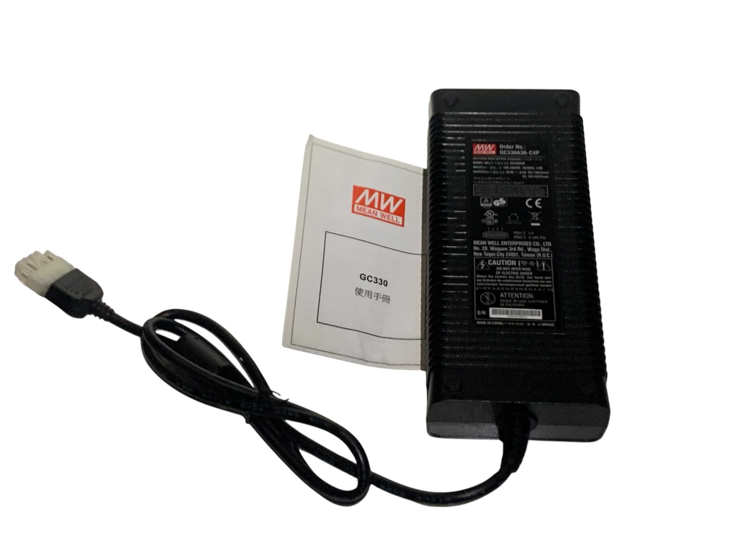 Ładowarka Mean Well GC330 GC330A36-C4P – desktop 330W, 40.8V, 8A
