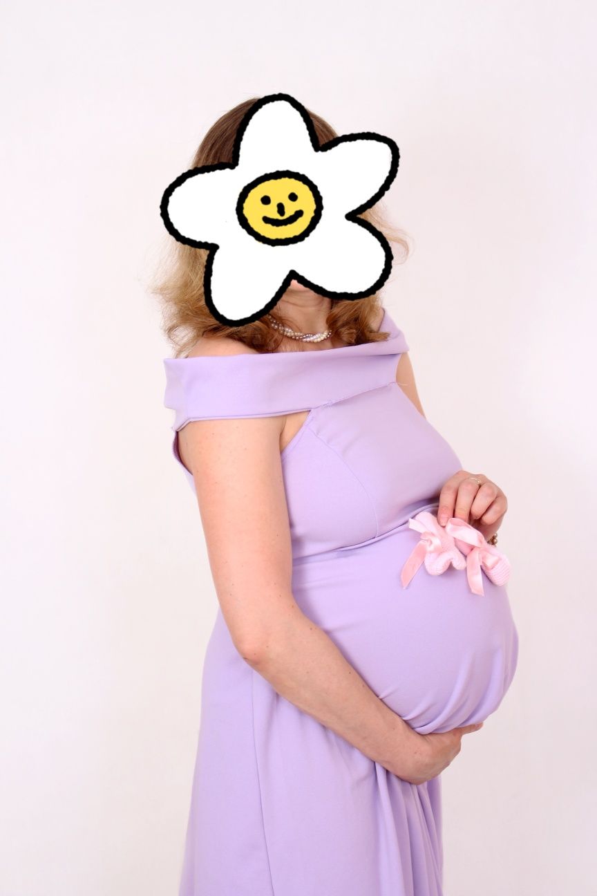 Ніжне плаття для вагітних, фотосесії Boohoo