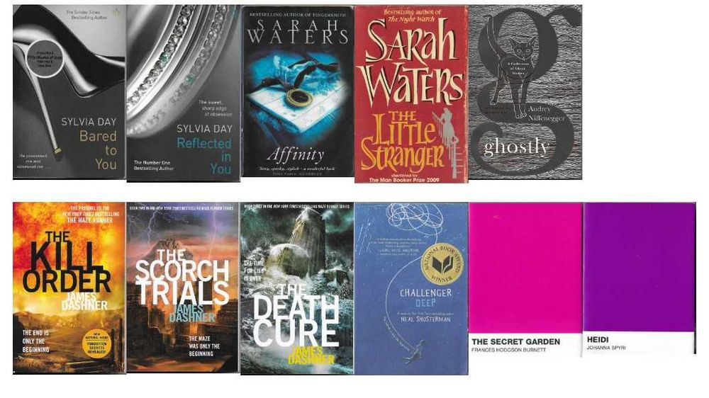 Livros Diversos - Maior parte em Inglês