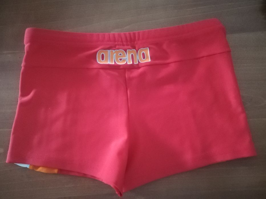 Fato de banho Arena Junior Short vermelho menino