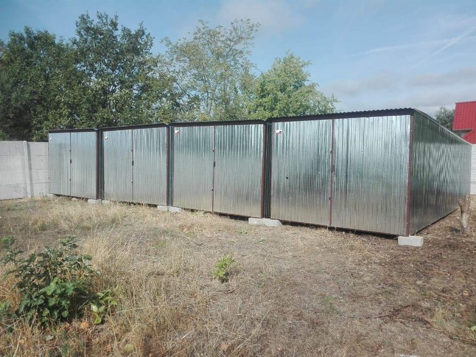 garaż drewnopodobny 6x5,6x6,6x9, garaże blaszane na wymiar