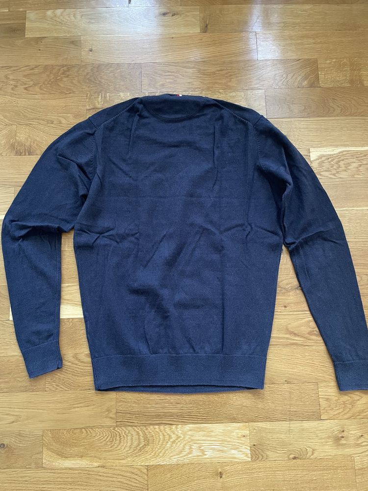 Granatowy sweter u.s. Polo Assn.