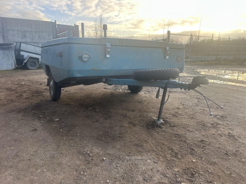 Прицеп, палатка