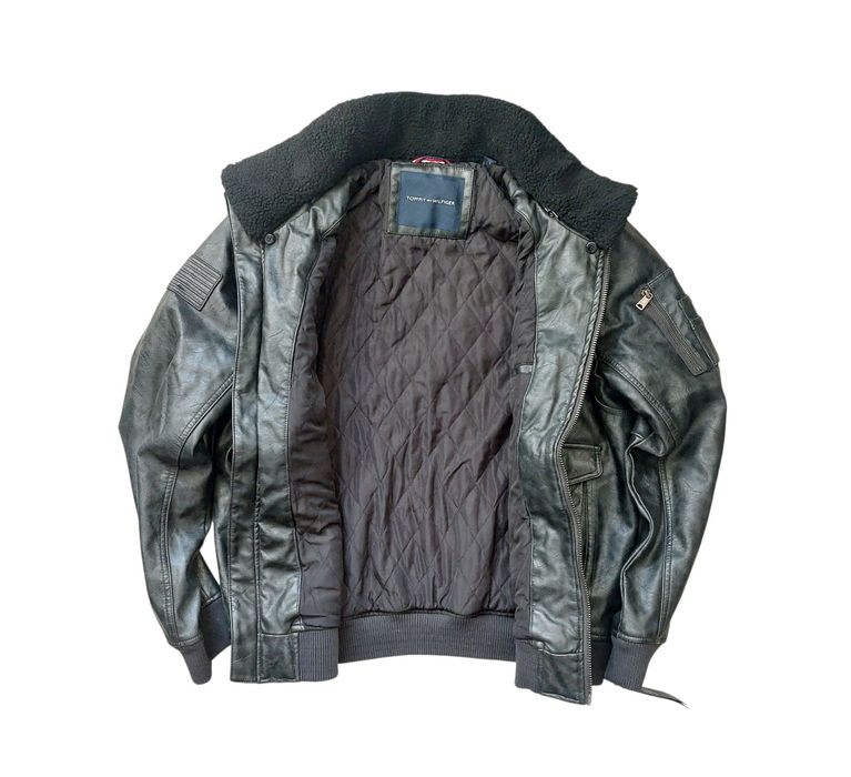 Tommy Hilfiger nowa kurtka męska sztuczna skóra r. L