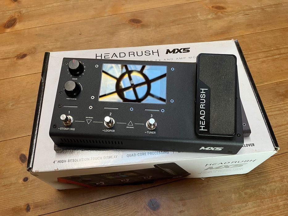 Headrush MX5 Pedeleira de Guitarra