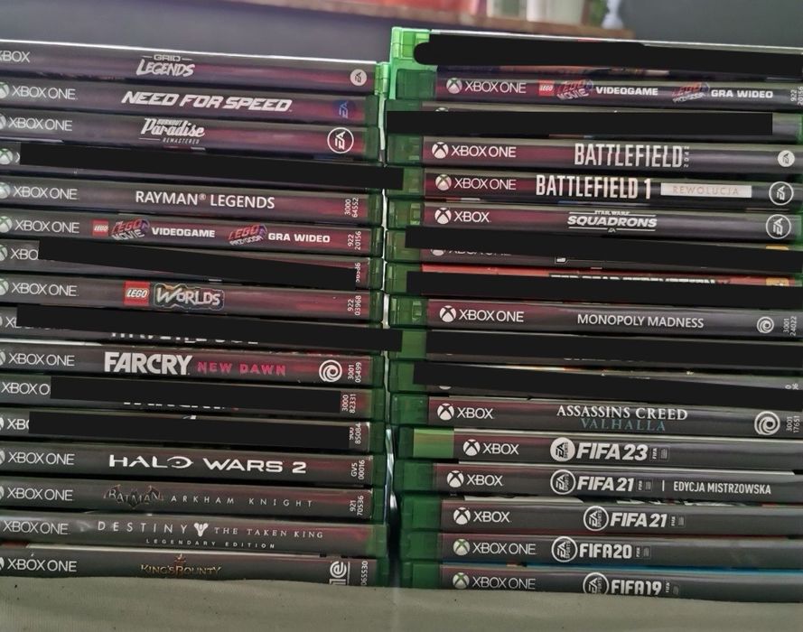 Gry Xbox One Xbox Series X Fallout halo Batman Avengers Need for Speed