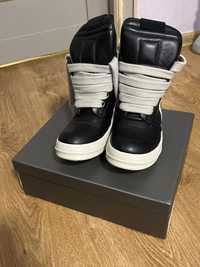 rick owens geobasket jumbo lace