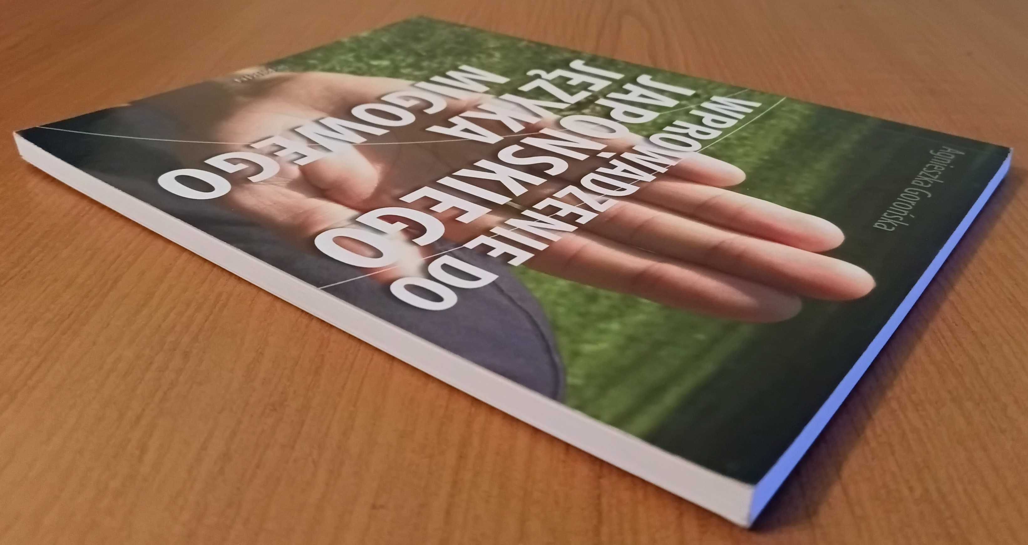Agnieszka Gorońska "Wprowadzenie do japońskiego języka migowego"