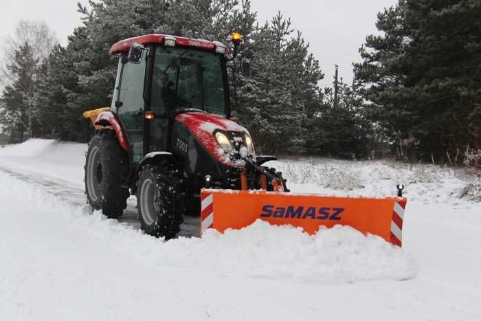 Odśnieżanie zimowe utrzymanie dróg parkingów chodników