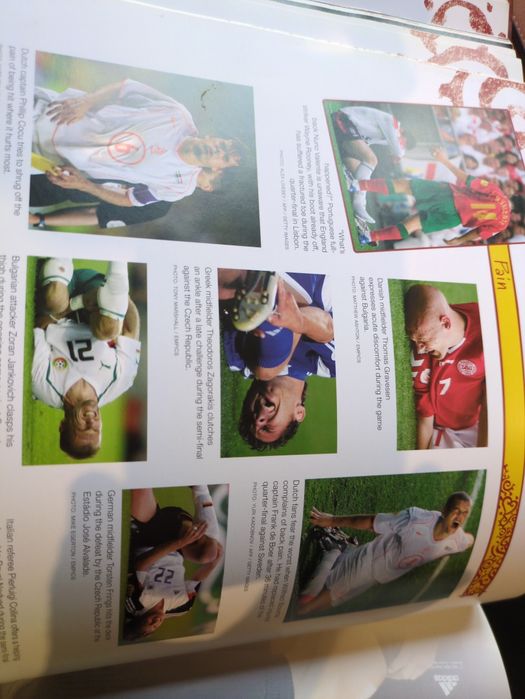 Euro 2004 da UEFA livro oficial da Competição