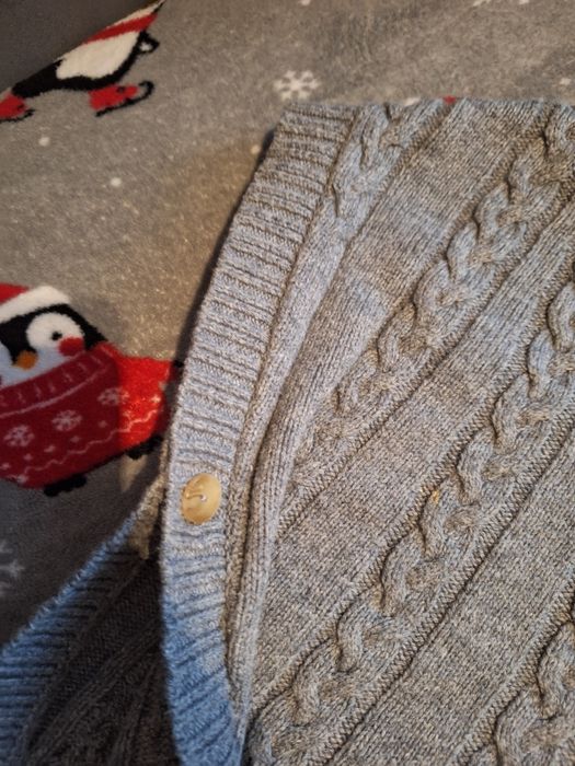 Ponczo, sweterek 134-158