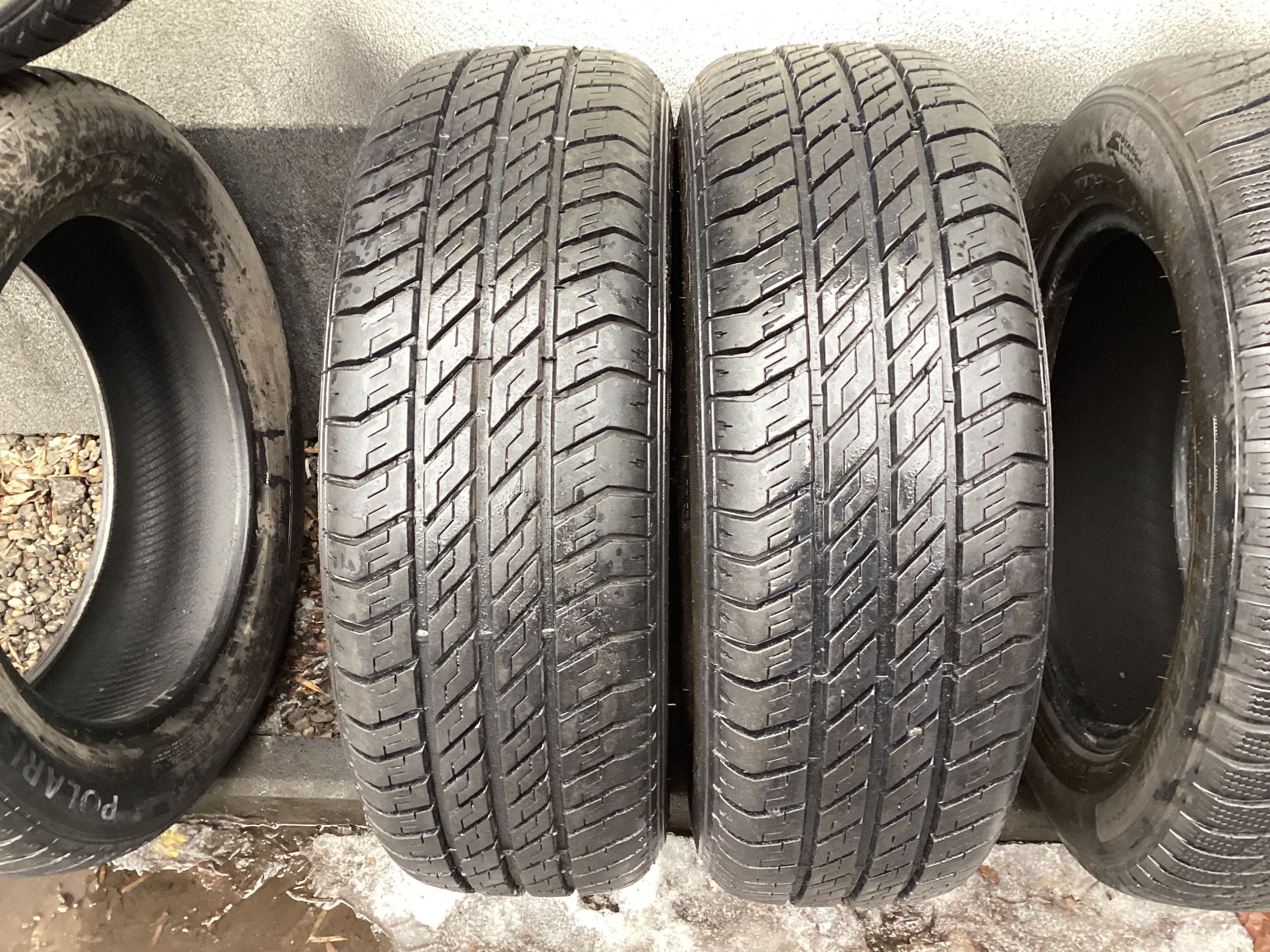 GLOB GUM 195/65r15  2szt opony całoroczne 6.5mm 2021r