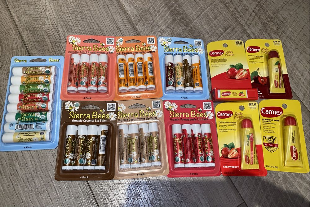 Бальзамы для губ