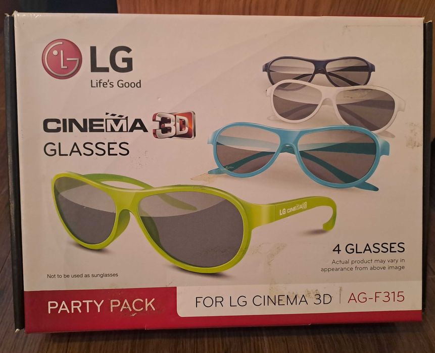 okulary 3D marki LG AG-F315