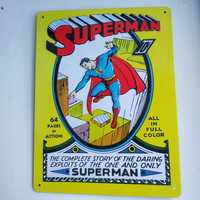 Жестяная табличка  Superman No1 DC Comics