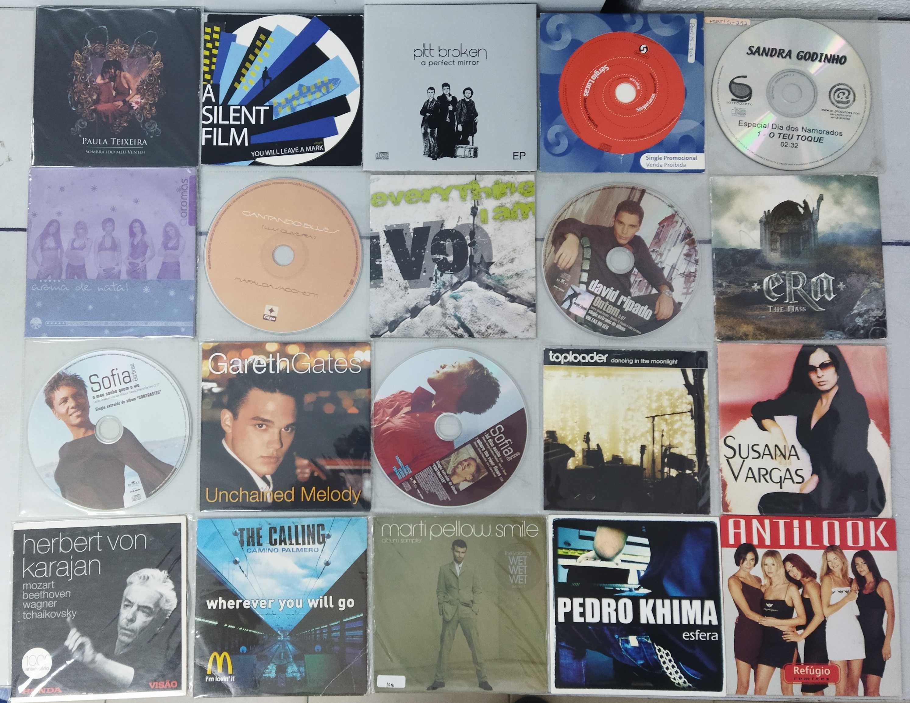 Lote. 150 CD Singles/ Promos. Como Novos