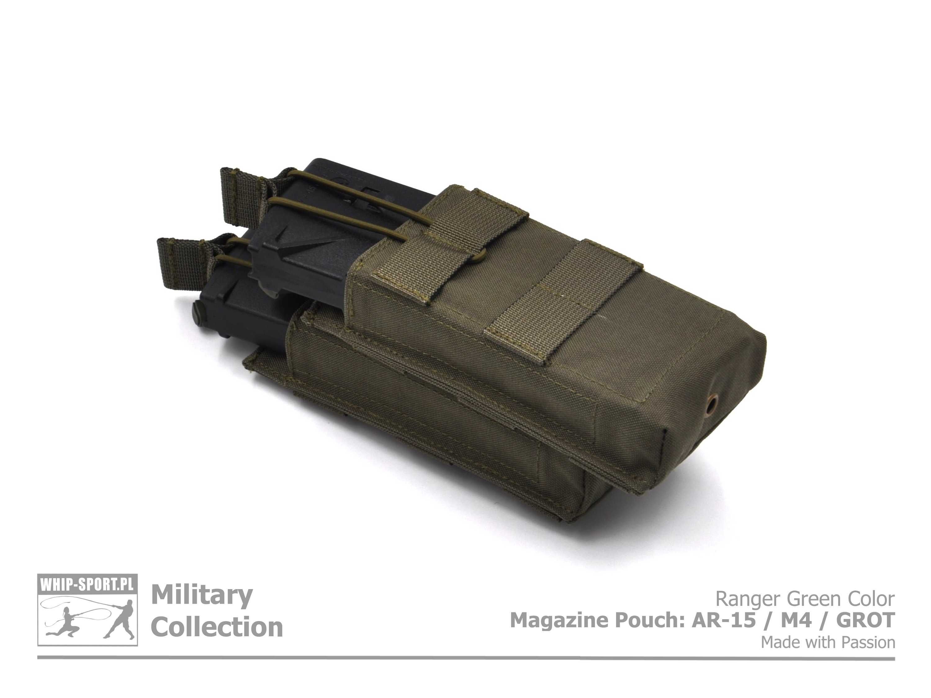 Ładownica na magazynek GROT / AR-15 / M4 - Ranger Green IRR - FAST