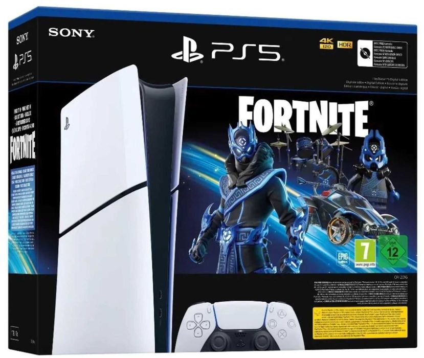 Консоль Sony PlayStation 5 Slim (Digital Edition) (Fortnite) (1TB)