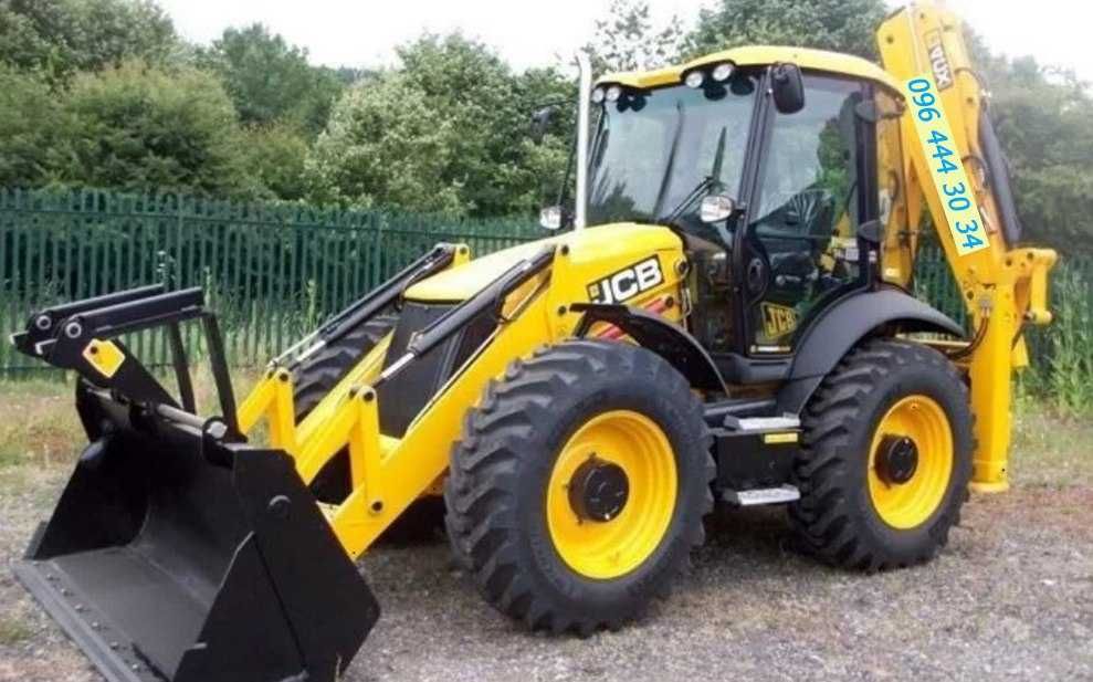 Екскаватoр JCB-3:Дaф Камaзи,Вивiз Смiття Грyнтy;Biдсів,підсипкa,щeбiнь