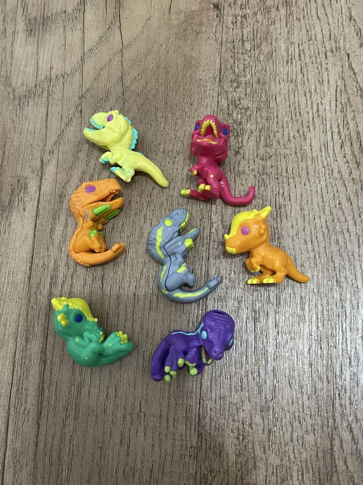 7 figurek kinder joy dinozaur jurassic world funko pop