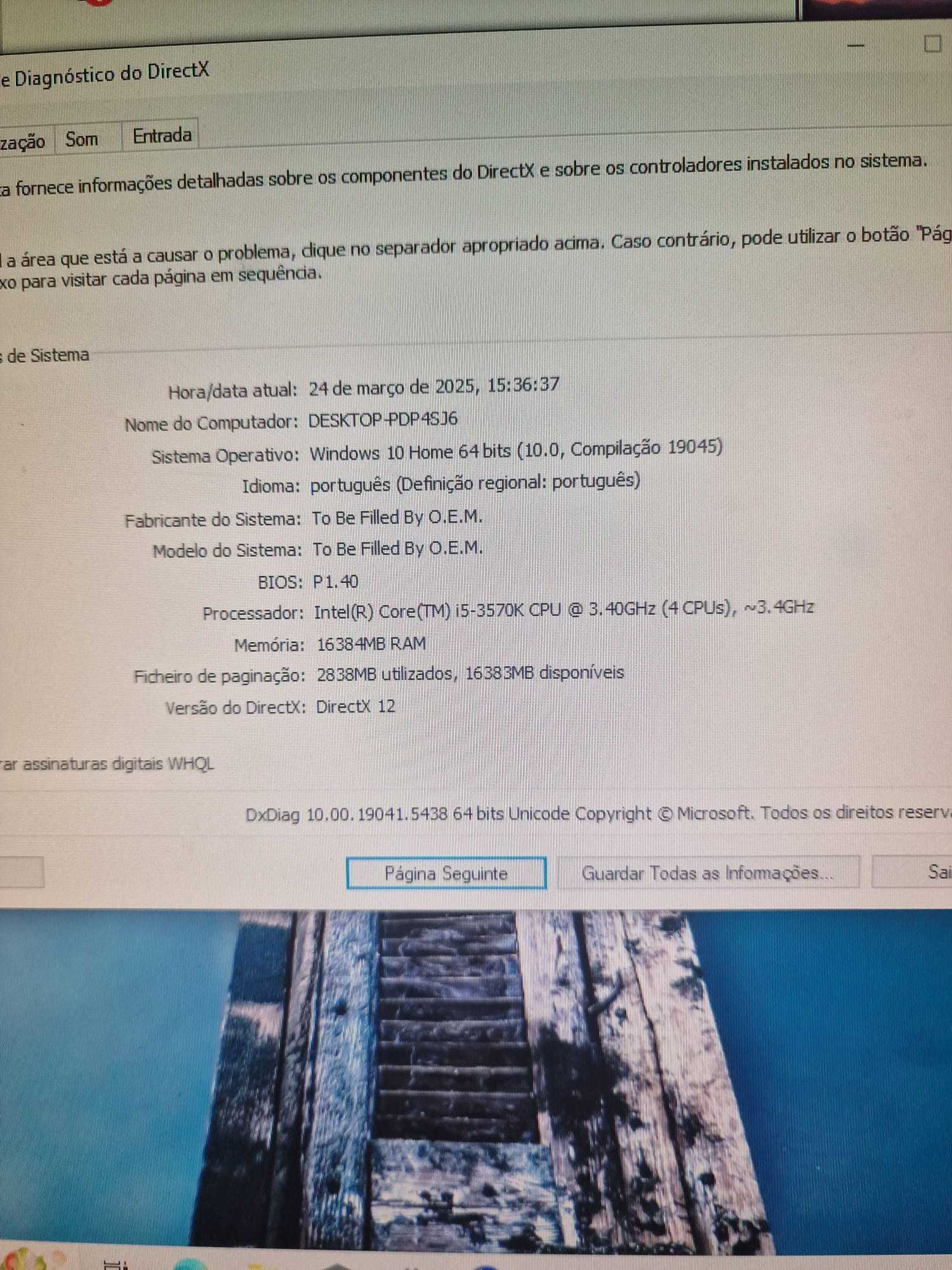 PC Desktop I5 16GB GTX550TI