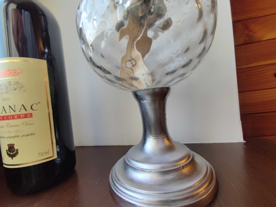 Stara francuska lampa naftowa nr 19