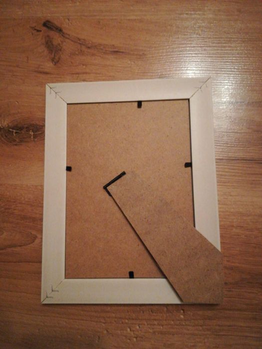 Różowa i miętowa ramka