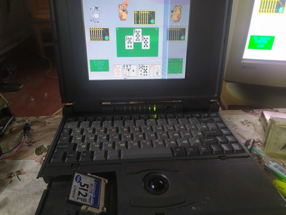Ноутбук 486-DX66, NX-9900, Тайвань, рабочий.