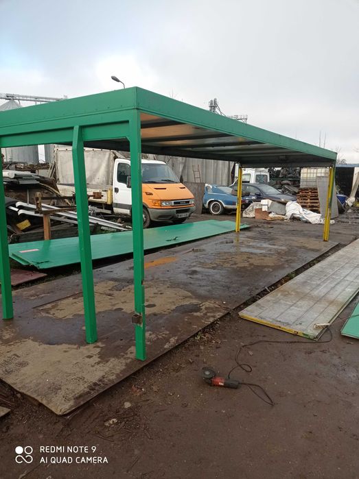 wiata,zadaszenie 7,30x2,50