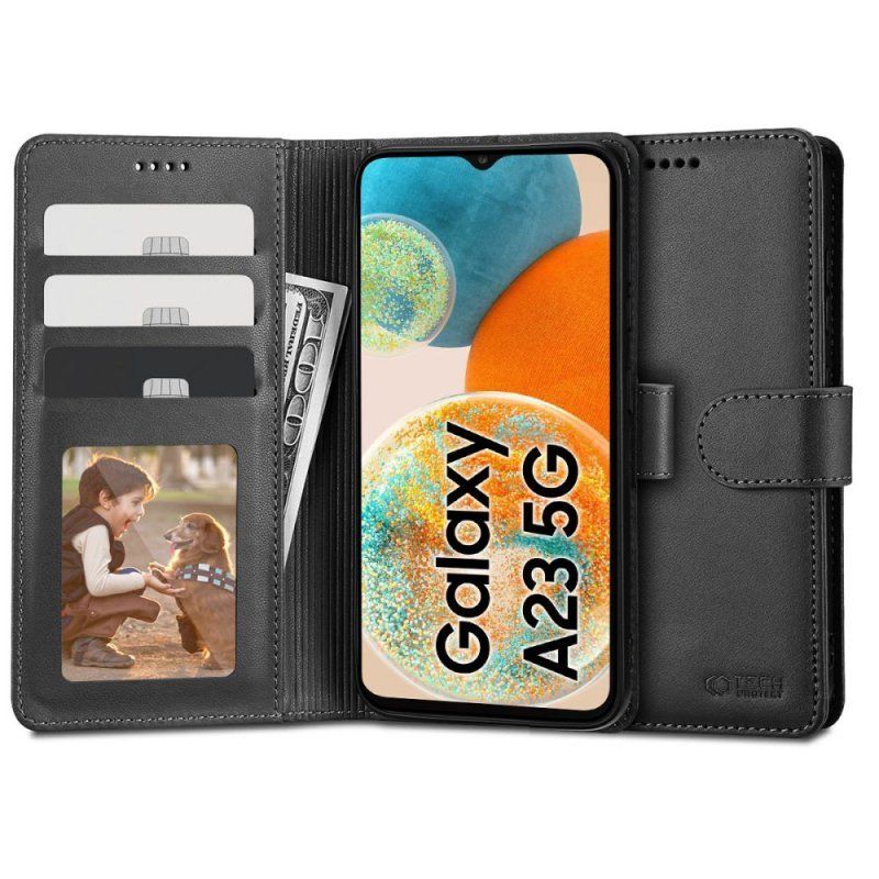 Tech-Protect Wallet Galaxy A23 5G Black