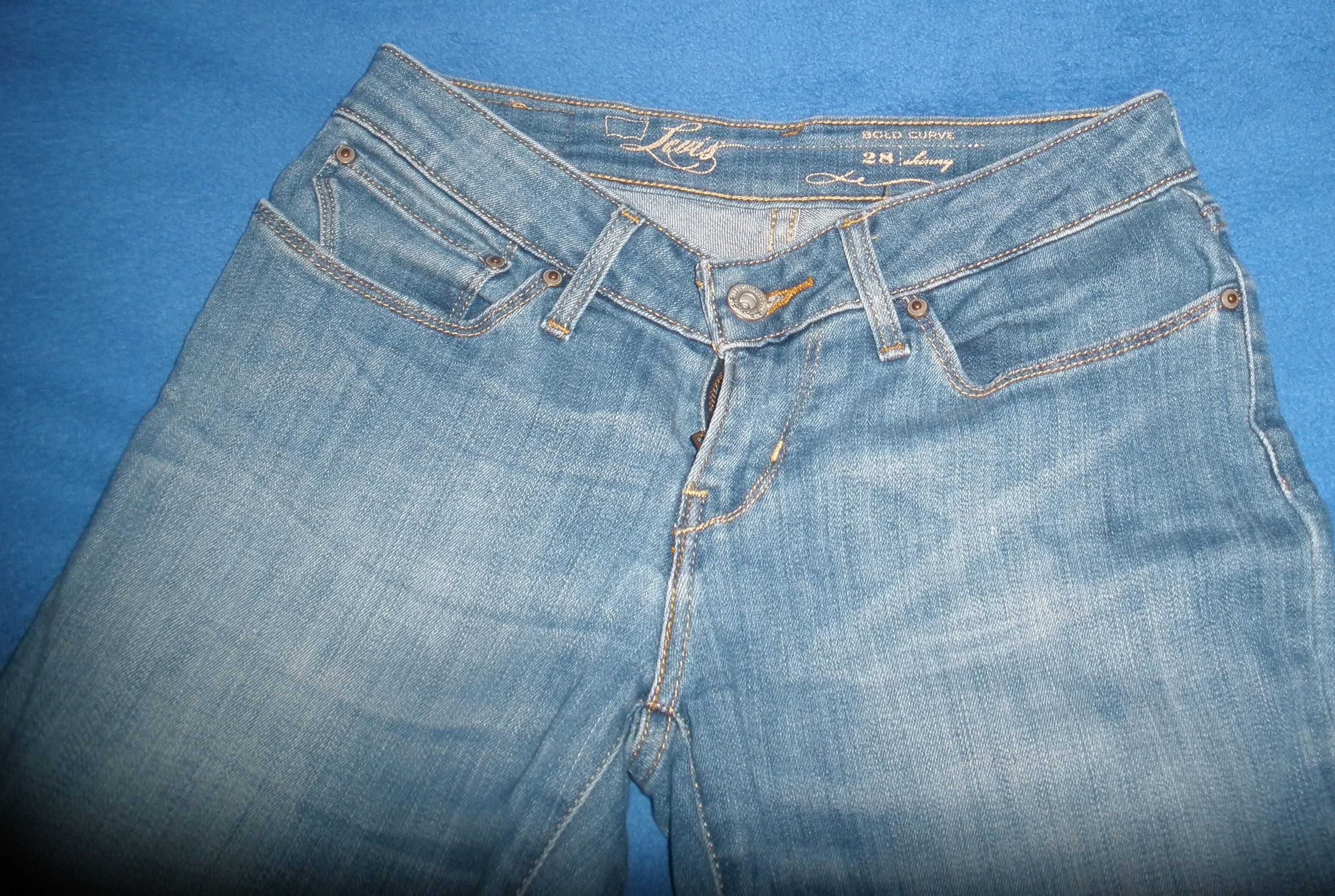 Spodnie jeans damskie rurki Levi's + niespodzianka gratis