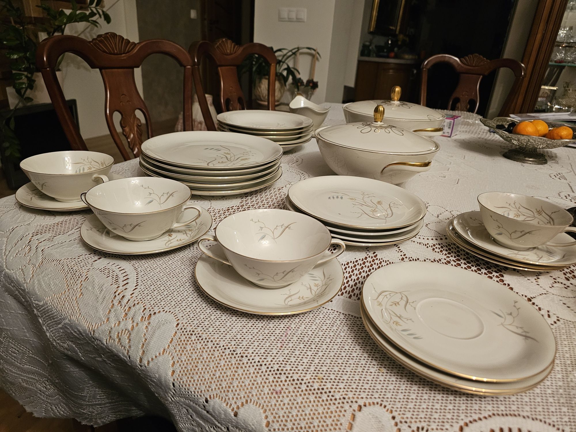 Zestaw obiadowy  porcelana Eschenbach Bavaria Germany a