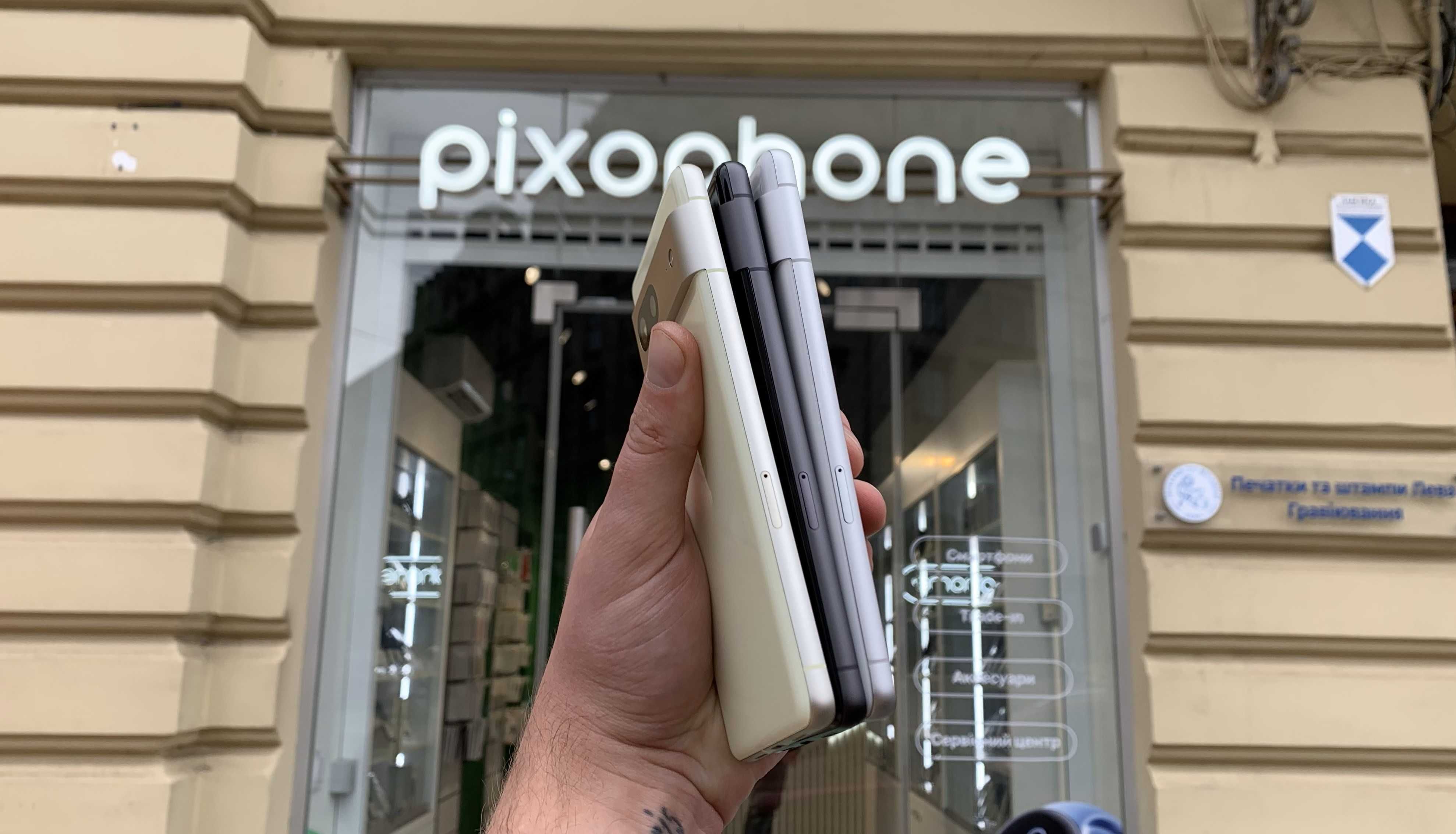 Оплата частинами 0% Google Pixel 7 8/128Gb Obsidian/Lemonglass/Show