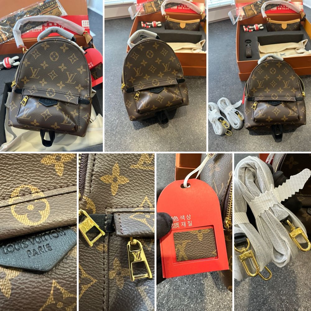 Подарунковий набір Louis Vuitton (lv, лв) рюкзак + сумка