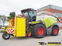 Claas Jaguar 950 4WD + Kemper 375 Plus  Sieczkarnia polowa, przestawka do kukurydzy, heder, koło transportowe