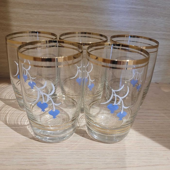 Szklanki , literatki PRL