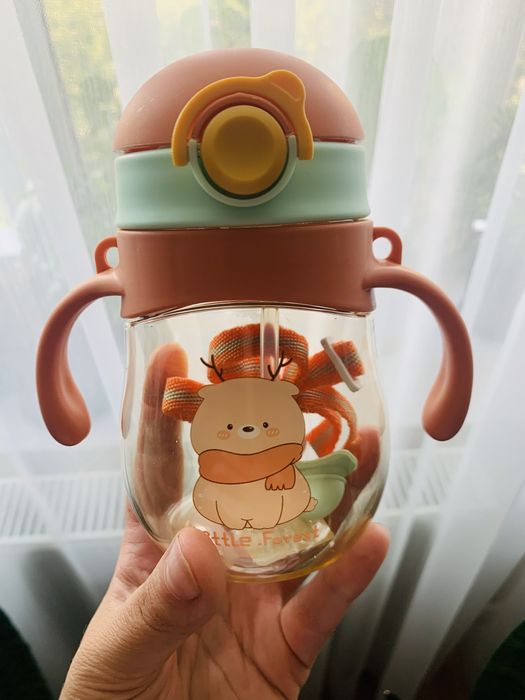 Чашка, Поїльник-непроливайка з трубочкою, дитяча пляшка