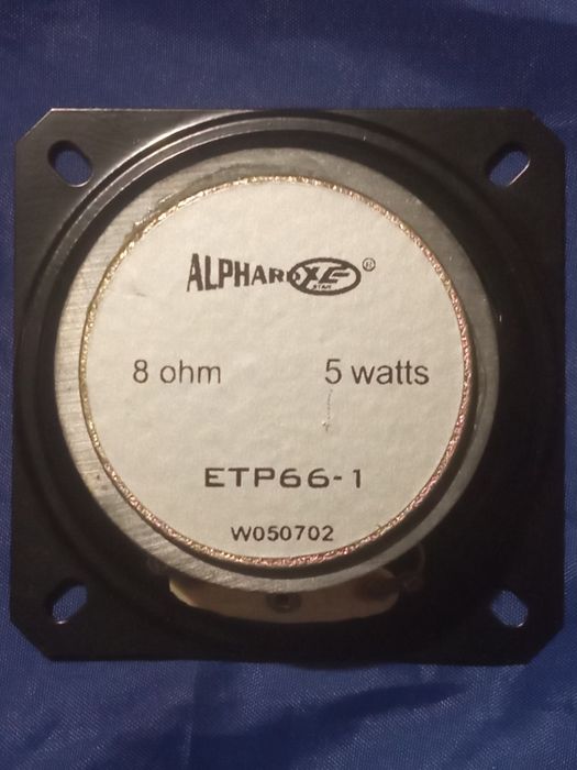 Продам пару динаміків ALHARD XE.  ETP66-1