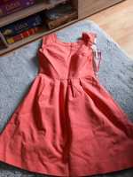 Pomarańczową sukienka Reserved - roz. 38