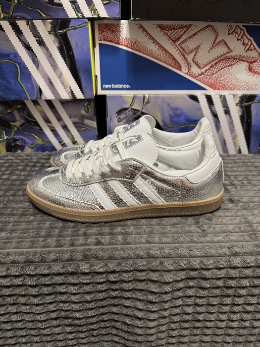 Кросівки Adidas Samba OG Metallic Silver 42(27см) нові